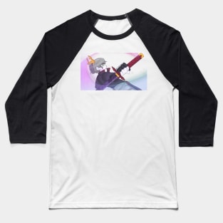 Pixal Slash Baseball T-Shirt